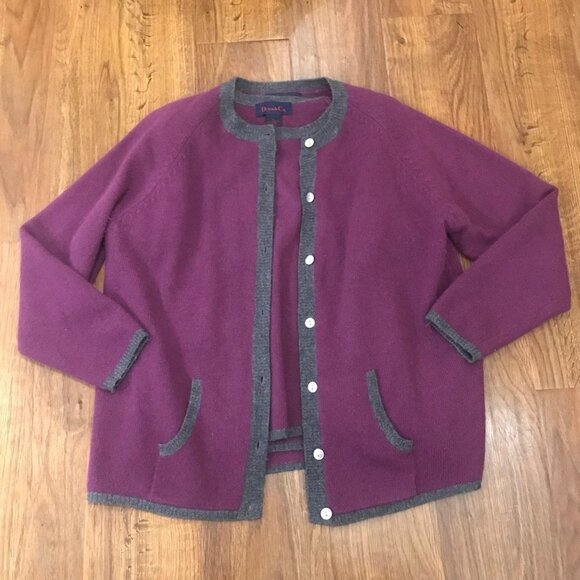 Denim & Co sweater Cardigan set - Picture 1 of 8